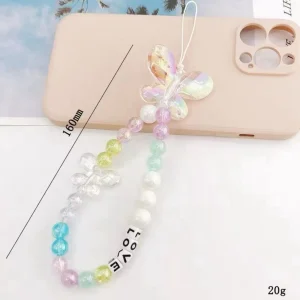 Fashion Love Butterfly Crystal Charm