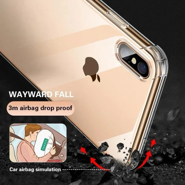 Clear Case For iPhone X/ Xs - Image 2