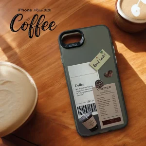 iPhone 7/ 8/ SE2/ SE3 Back Cover- Fashion Aesthetic Coffee Case For Girls Cute Design Case