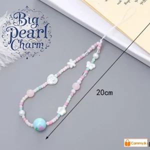 Big Pearl Crystal Charm