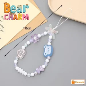Fashion Bear Crystal Charm