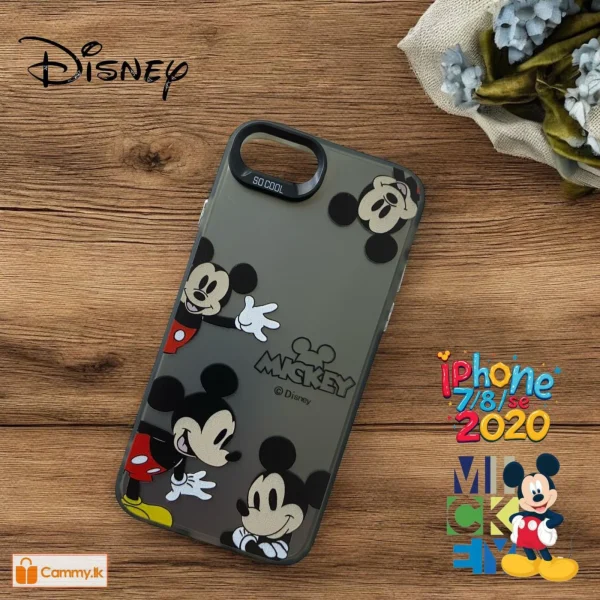 iPhone 7/ 8/ SE2/ SE3 Back Cover- Fashion Disney Mickey Mouse Case For Girls Cartoon Cute Design Case - Image 2