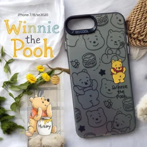 iPhone 7/ 8/ SE2/ SE3 Back Cover- Fashion Disney Winnie the Pooh Case For Girls Teddy Bear Pochacco Cartoon Design Cute Case