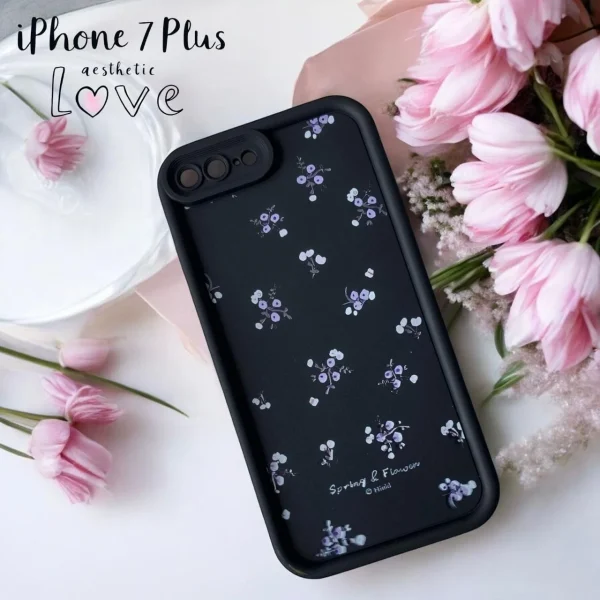 Floral Case For iPhone 7 Plus/ 8 Plus