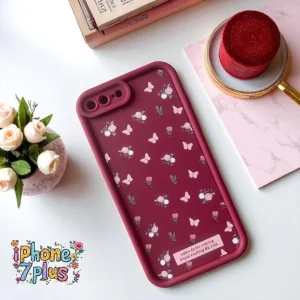 Floral Case For iPhone 7 Plus/ 8 Plus