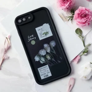 Love Story Floral Case For iPhone 7 Plus/ 8 Plus