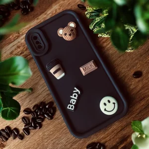 3D Bear Cartoon Case For iPhone X/ Xs