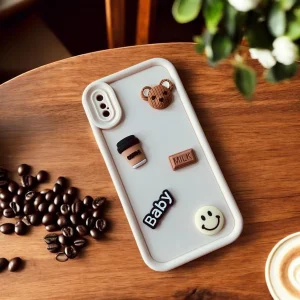 3D Bear Cartoon Case For iPhone X/ Xs