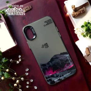 Aesthetic Mountain Case For iPhone X/ Xs