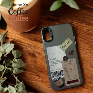 Aesthetic Coffee Case For iPhone X/ Xs
