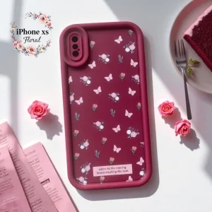 Floral Case For iPhone X/ Xs