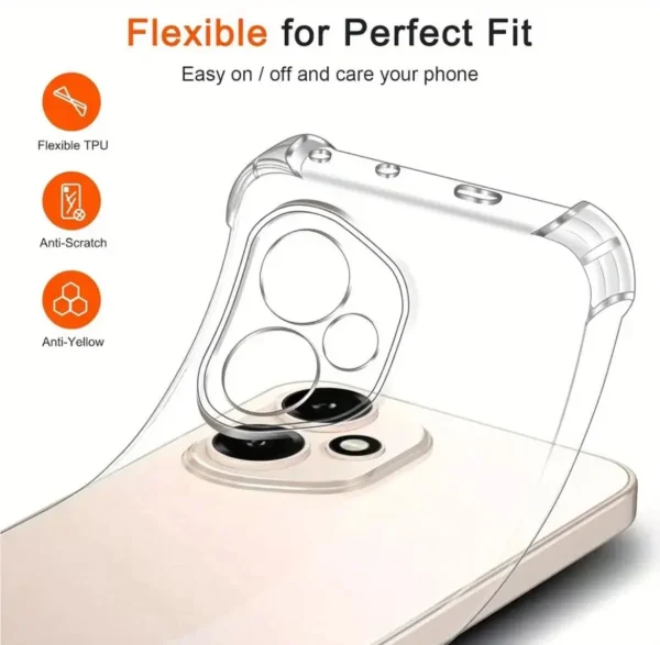 Clear Case For Huawei Honor 400 5G - Image 2