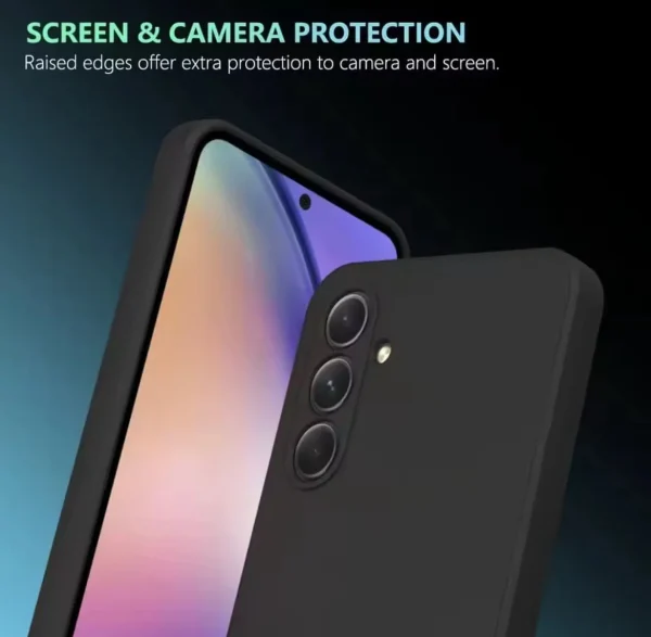 Samsung Silicone Case - Black - Image 3