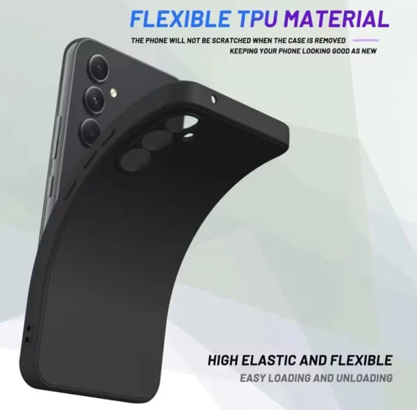 Samsung Silicone Case - Black - Image 5