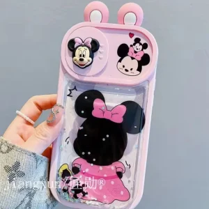Minnie Mouse Glitter Case