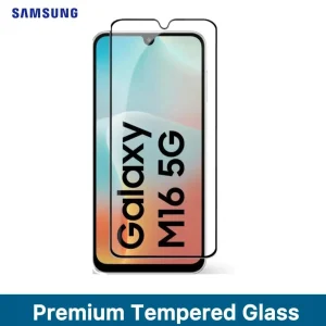 Samsung M16 Tempered Glass - Premium Screen Protector