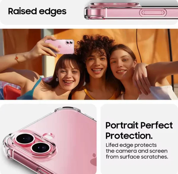 Protective Clear Case For iPhone 17 16 15 14 13 12 11 Pro Max Back Cover - Image 4
