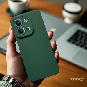 Soft Silicone Case For Redmi 15C Back Cover - Green