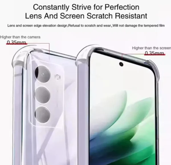 Redmi 15 Back Cover - Transparent Shockproof Protective Clear Case - Image 6